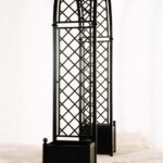 Romantische rozenboog 'Portofino'