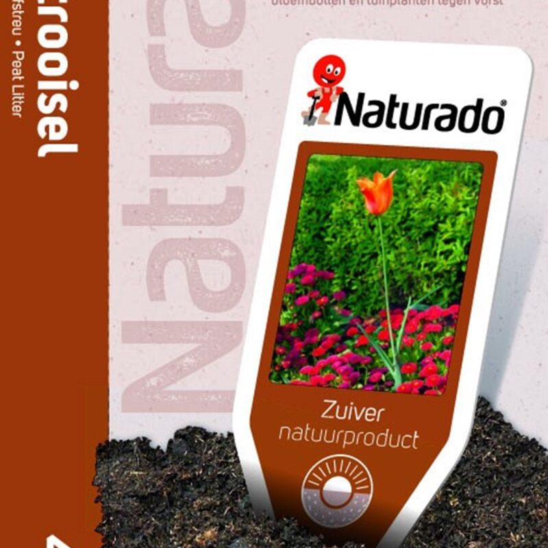 54 zakken turfstrooisel op pallet