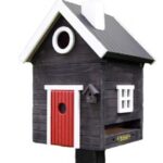 Multiholk Svart Hus voedernestkastje (per stuk)
