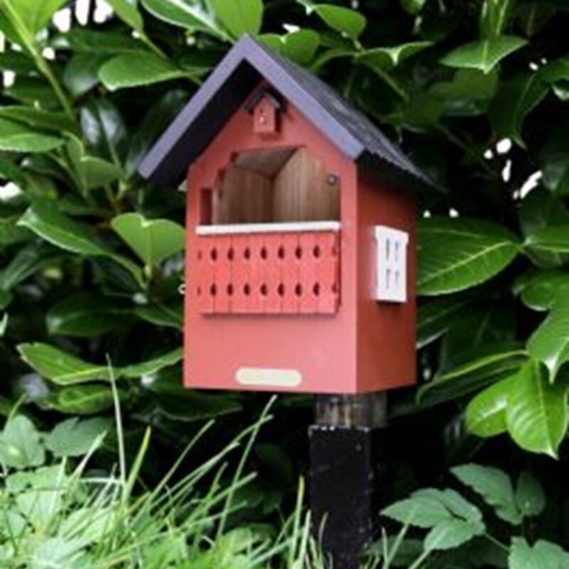 Balkongholk rood nestkastje (per stuk)